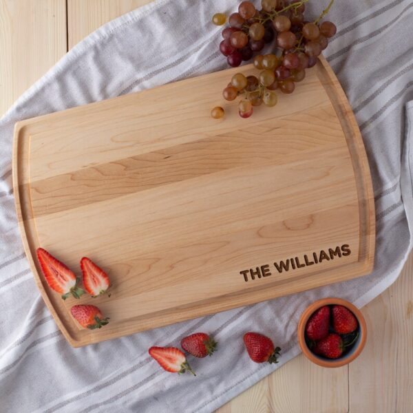 Personalized Family Name Cutting Board