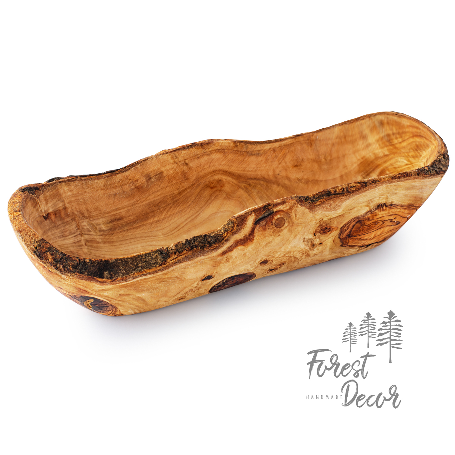 3-in-1 Olive Wood Cutting Board / Steak Board for (20″)