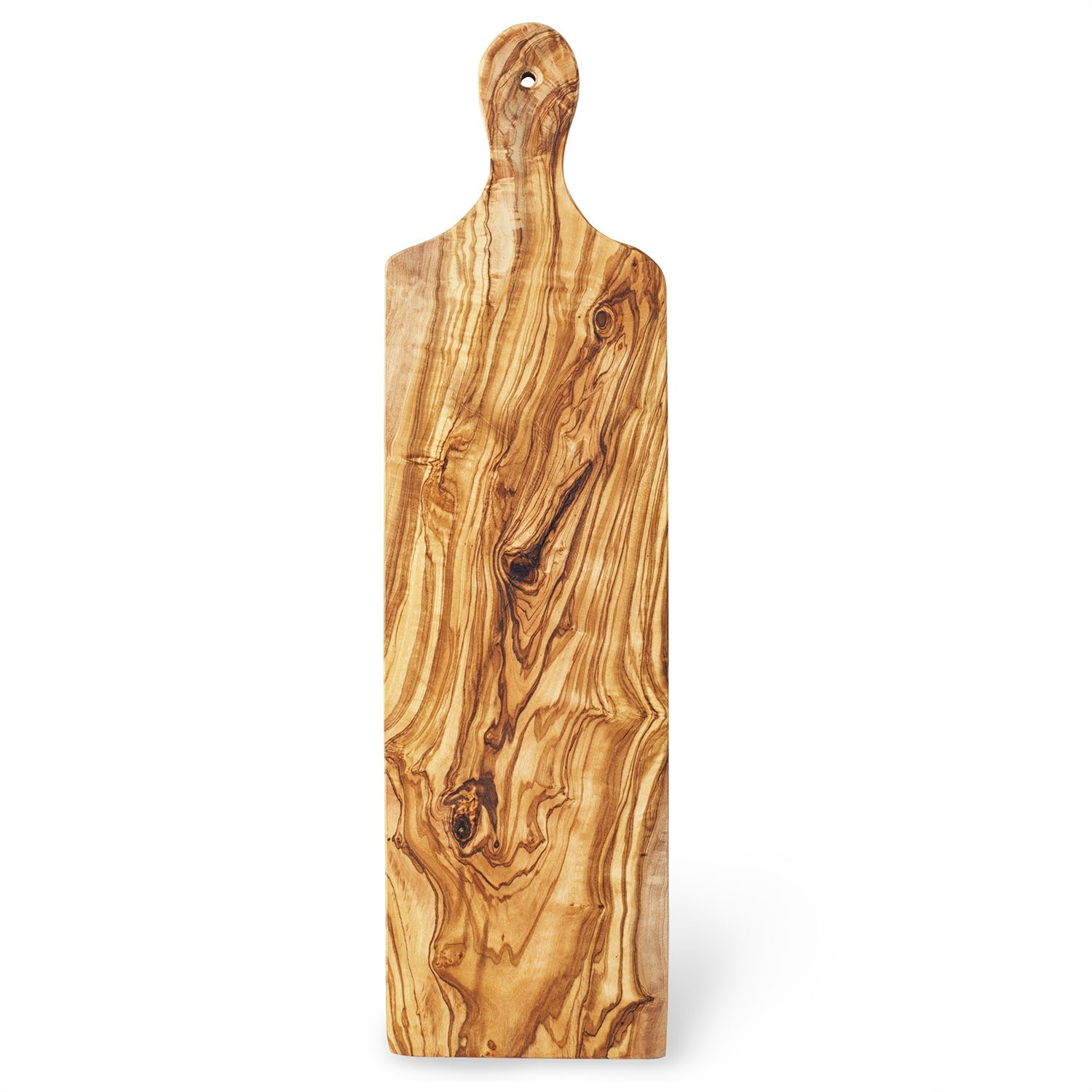 Large Olive Wood Cutting And Serving Board 20” Forest Decor 