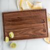 Engraved Cutting Board with Address