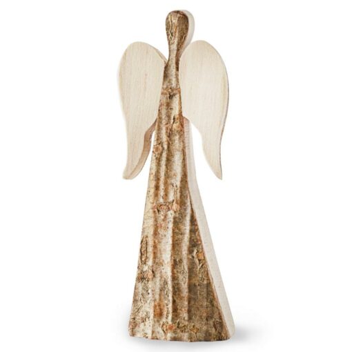 Rustic Wood Angel Figurine (XX-Small)