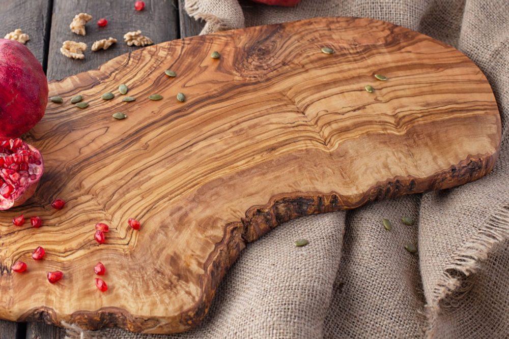 live edge cutting board