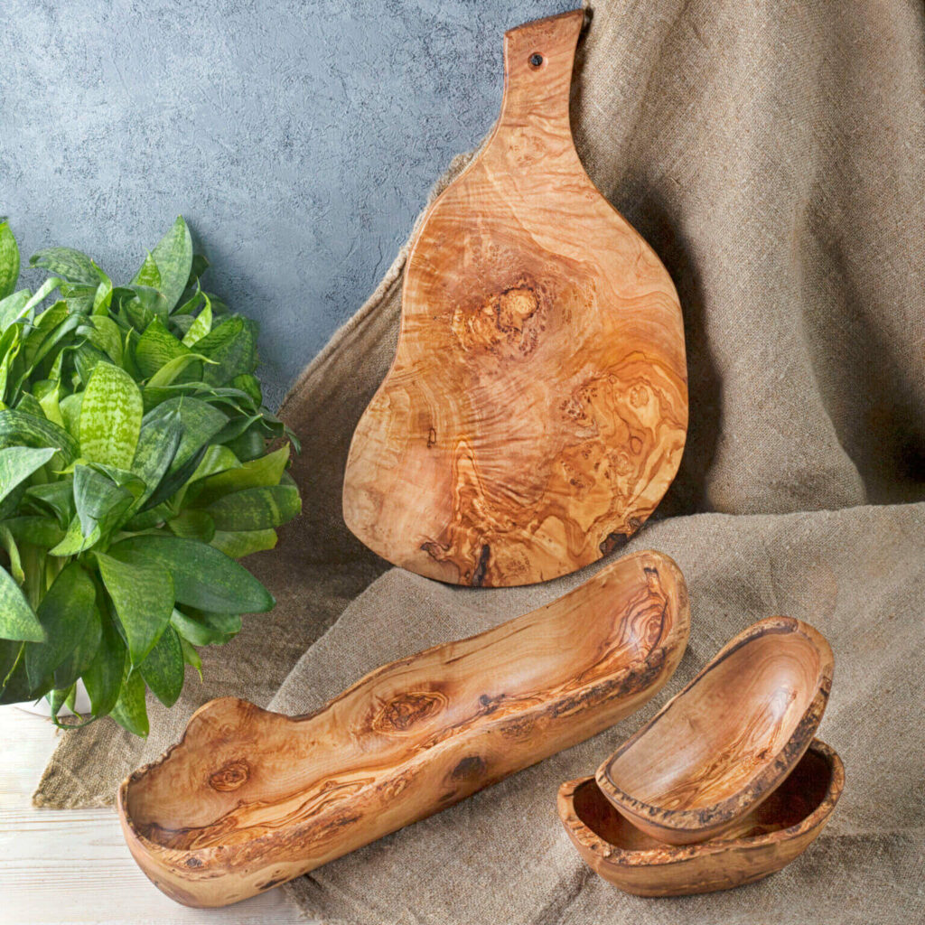 Wooden steak boards & Wooden bowls,