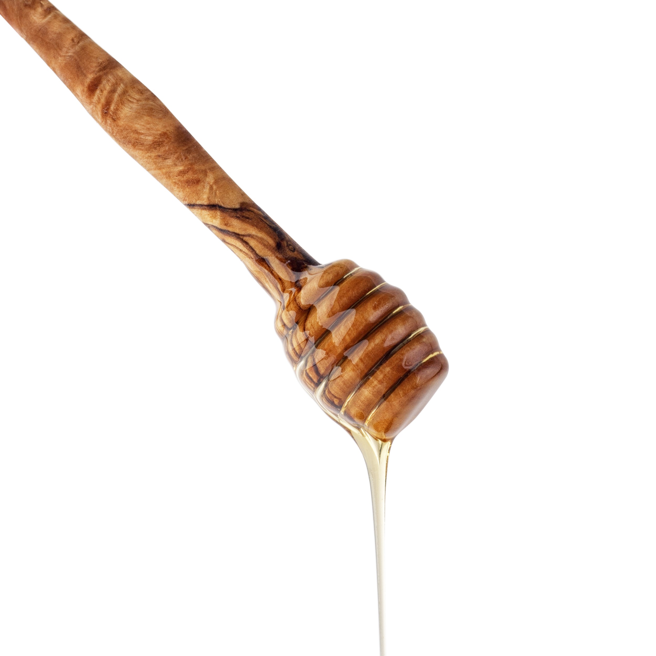 Olive Wood Honey Dipper Stick & Olive wood Stirrer - Forest Decor