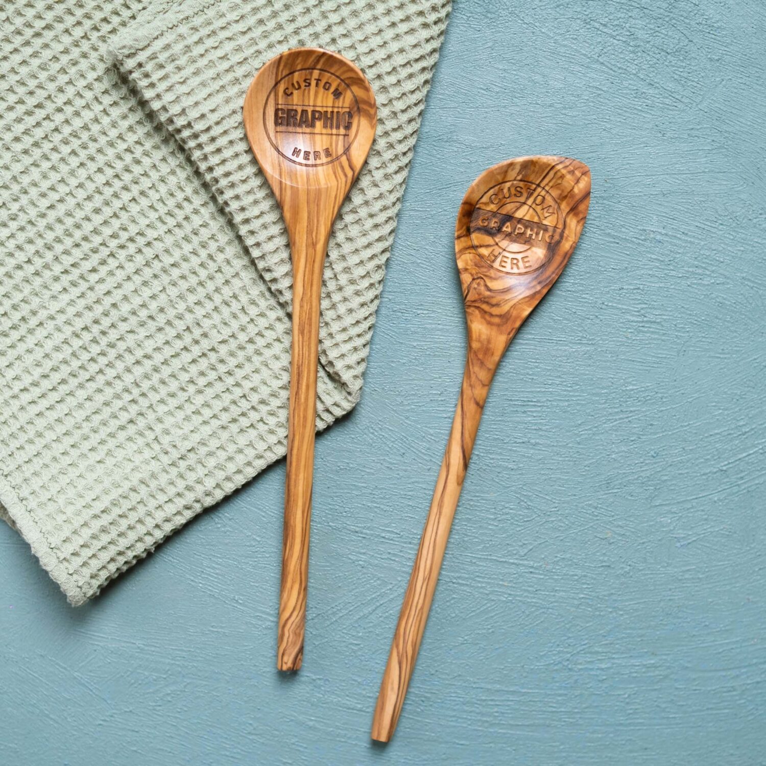 Wood Spoons Logo Engraved