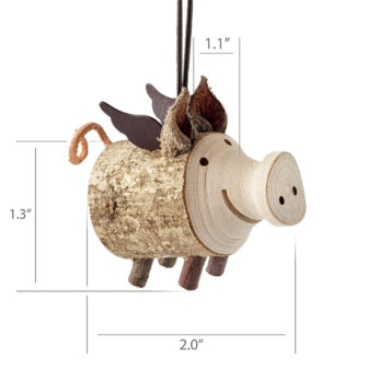 Flying Pig Christmas Tree Ornament For Decoration
