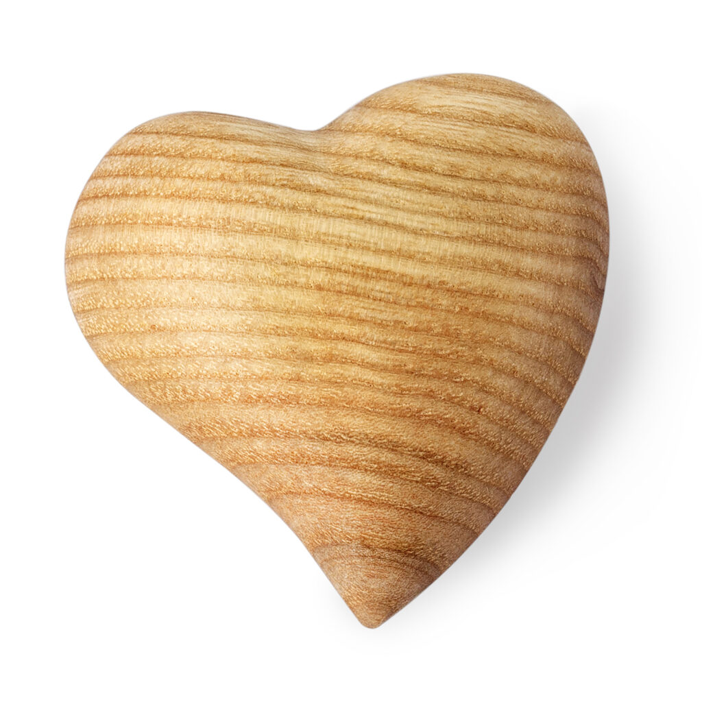 3D Wooden Heart Decor