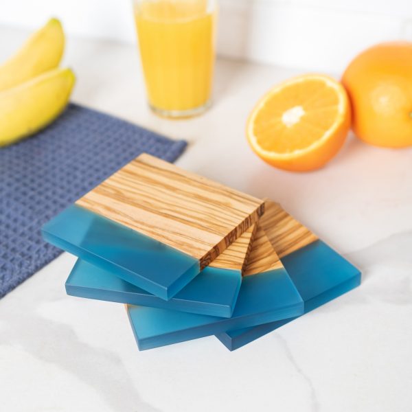 Artistic Resin Coasters