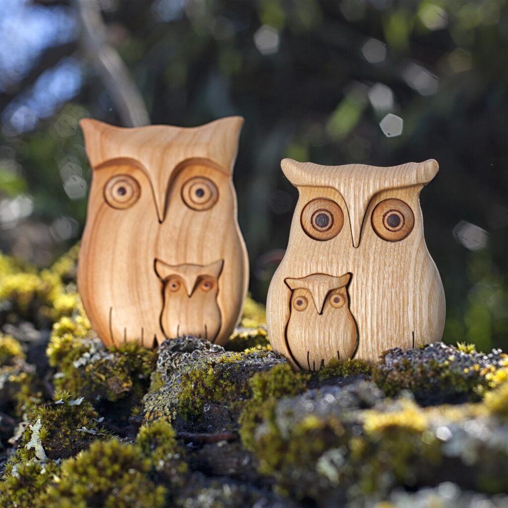 Handmade Owl Wood