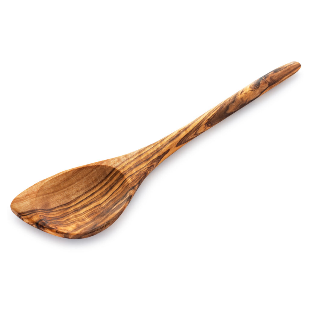 Corner Wood Cooking Spoon