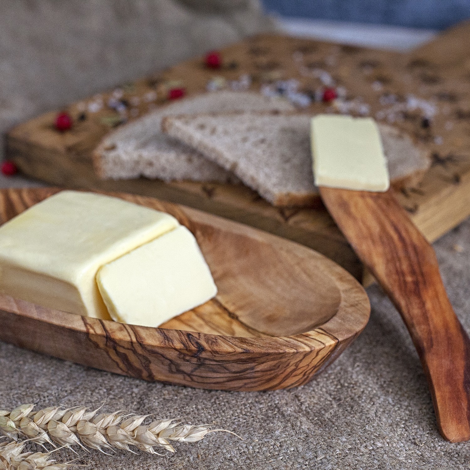 Rustic Cutting Board, Serving Cheese Board Handmade From Tunisian Olive Wood  free Personalization & Organic Wood Conditioner 