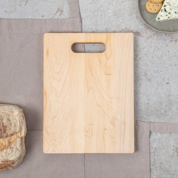Maple Wood Cutting Board with Handle