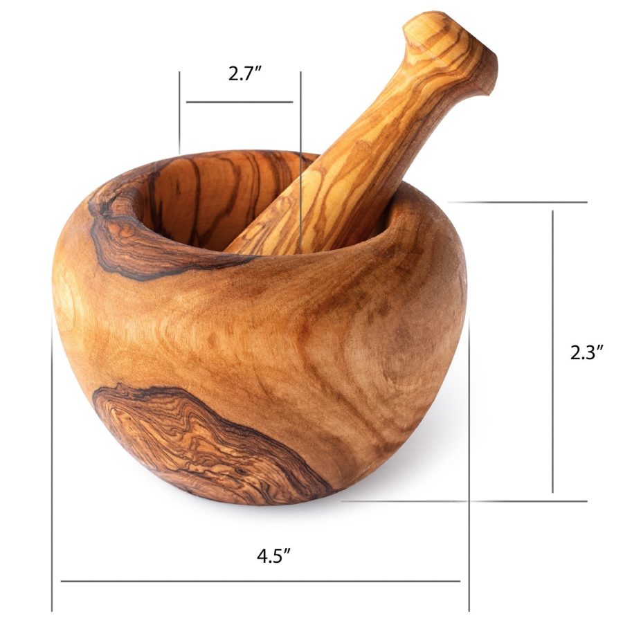 Forest Decor Mortar and Pestle - Thumbnail 3