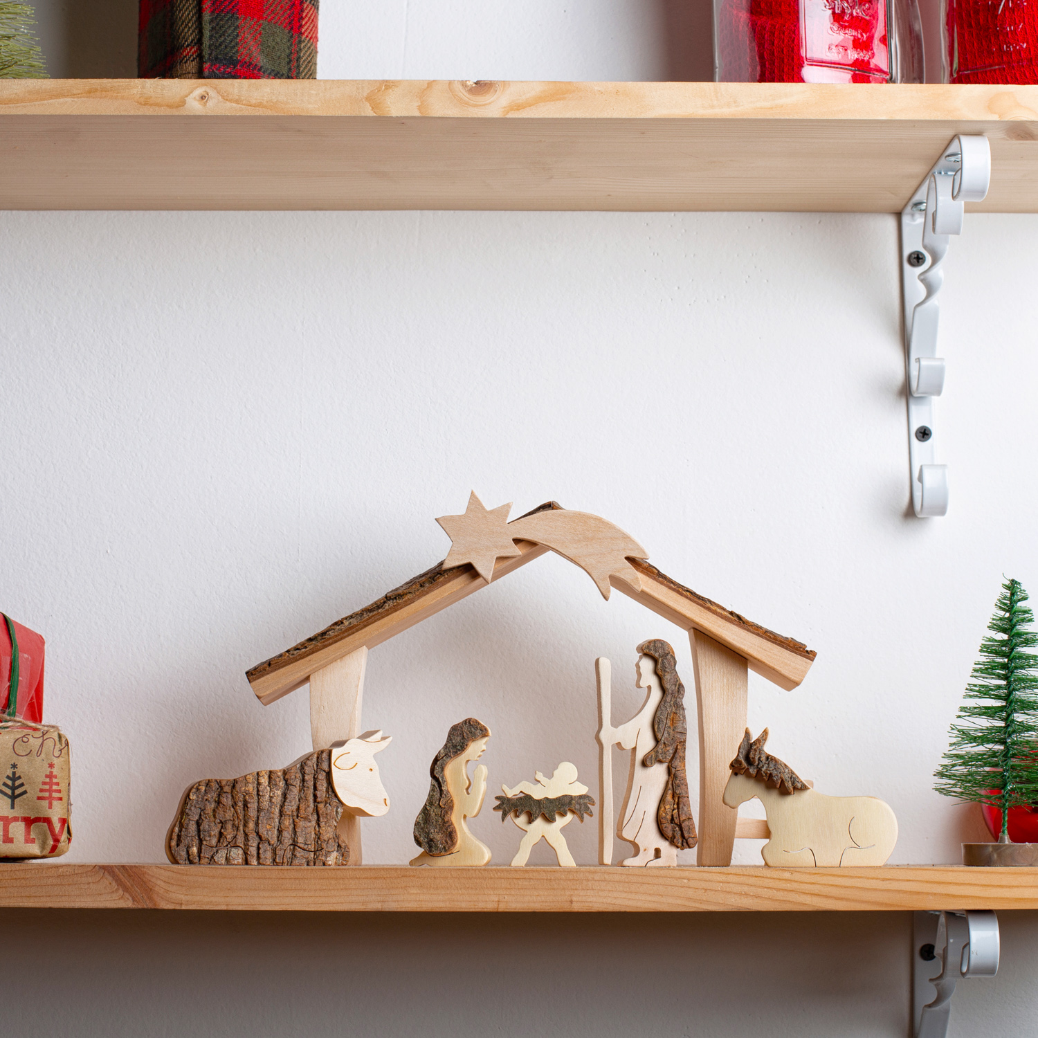 Wooden Nativity Scenes