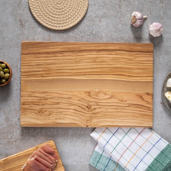 Personalized Olive Wood logo cutting boards