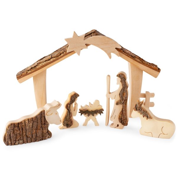 Handmade Christmas Nativity Scene Ornament