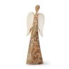 Rustic Wood Angel Figurine (XX-Small)