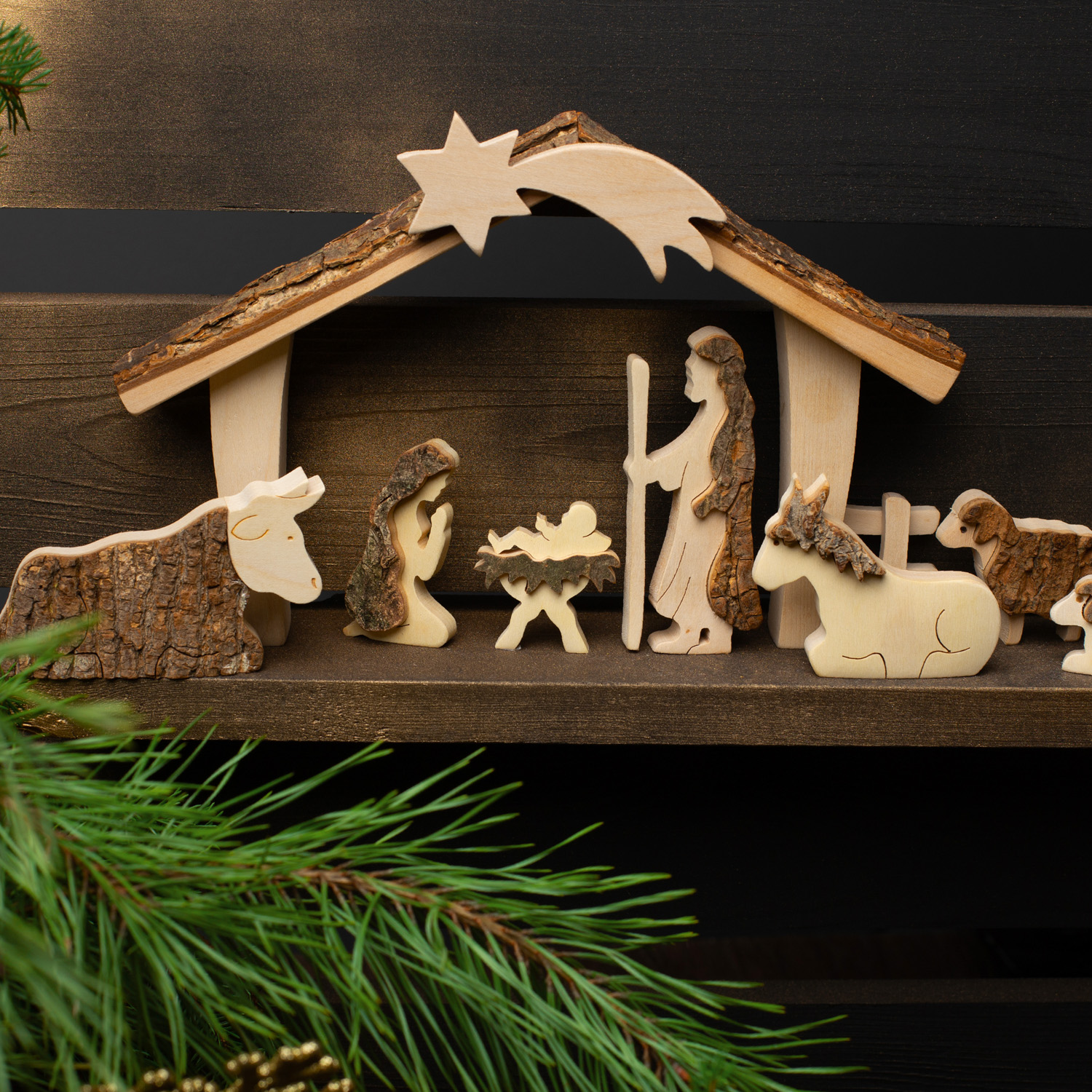 Christmas Nativity Scene Ornament