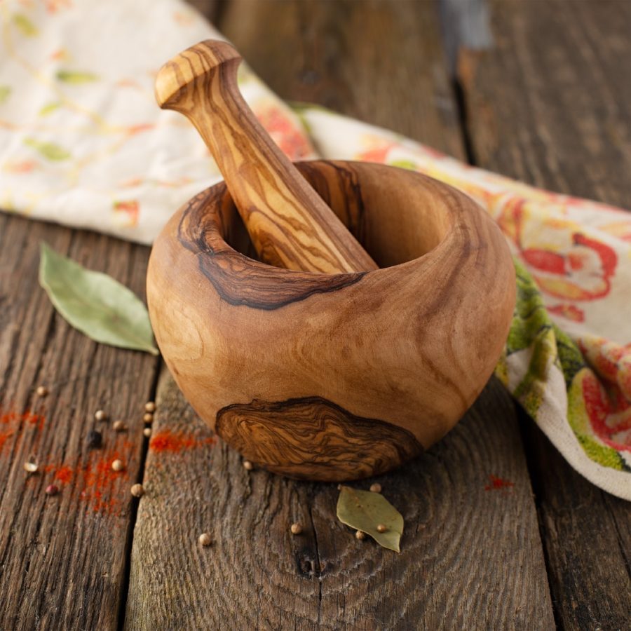 Forest Decor Mortar and Pestle - Thumbnail 4