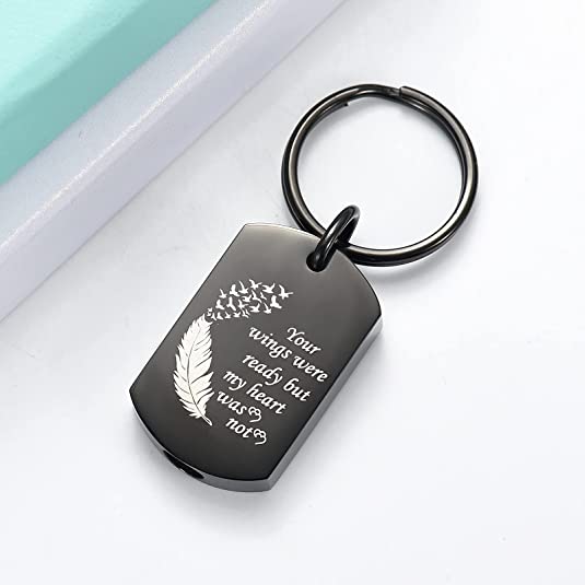 Cremation Ash Urn Keychain