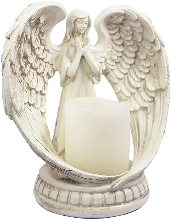 Praying Angel Tealight Candle