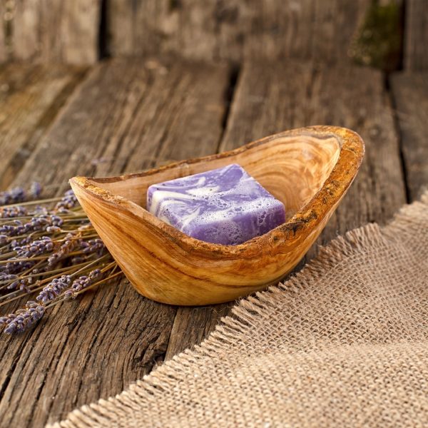 Wooden Soap Dish - Round