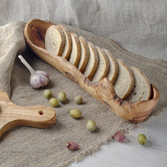 handmade Forest Decor Bread Wood Bowl