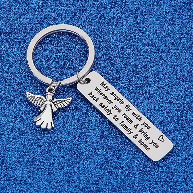 Angel Traveler Keychain Gift