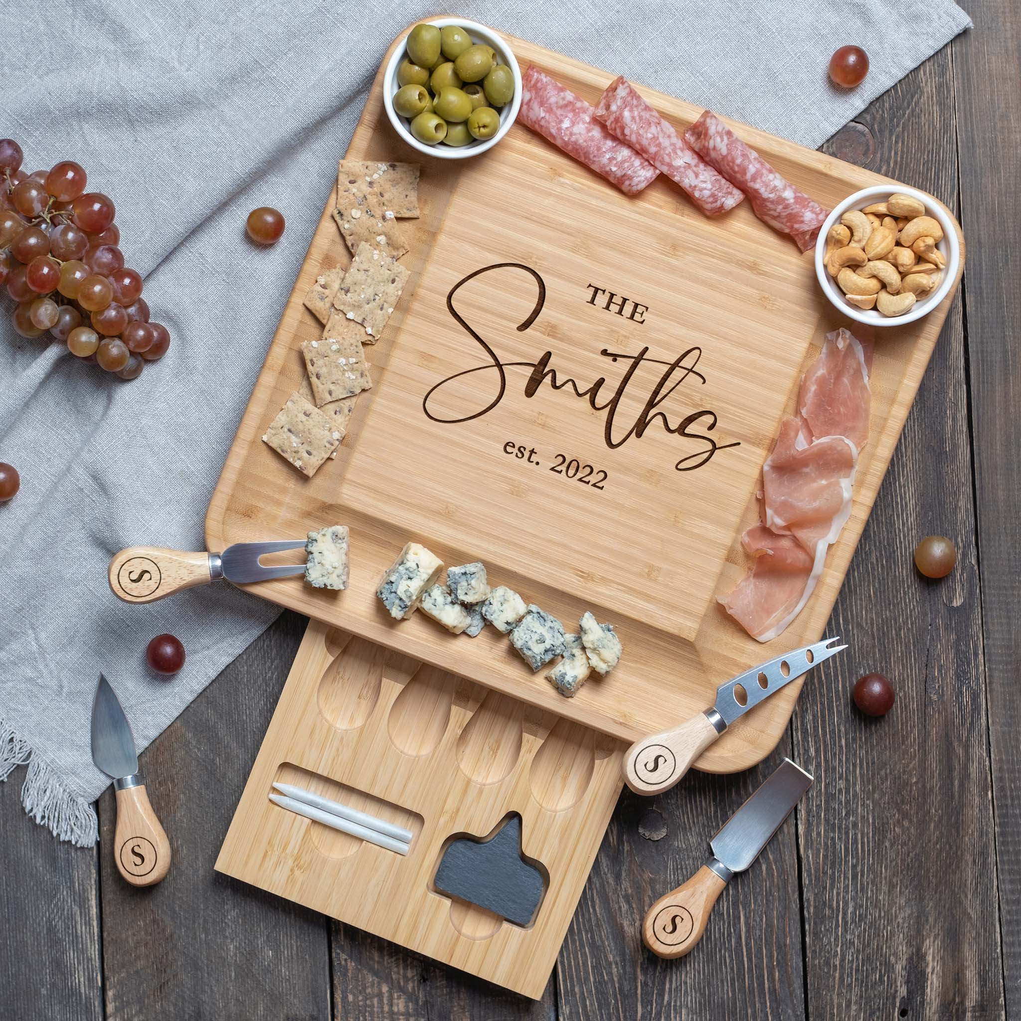 Personalized Board Set with tray