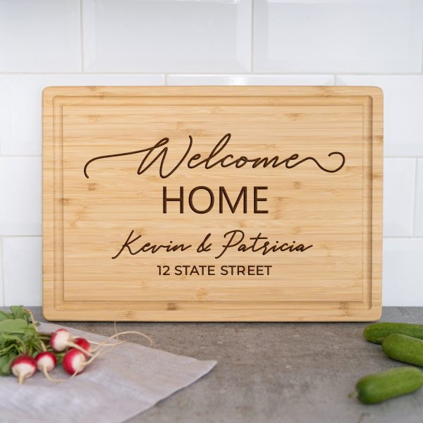 Personalized Housewarming Cutting Board