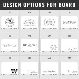 Design options for board.