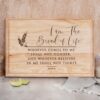 Personalized Cutting Board as Christmas gift
