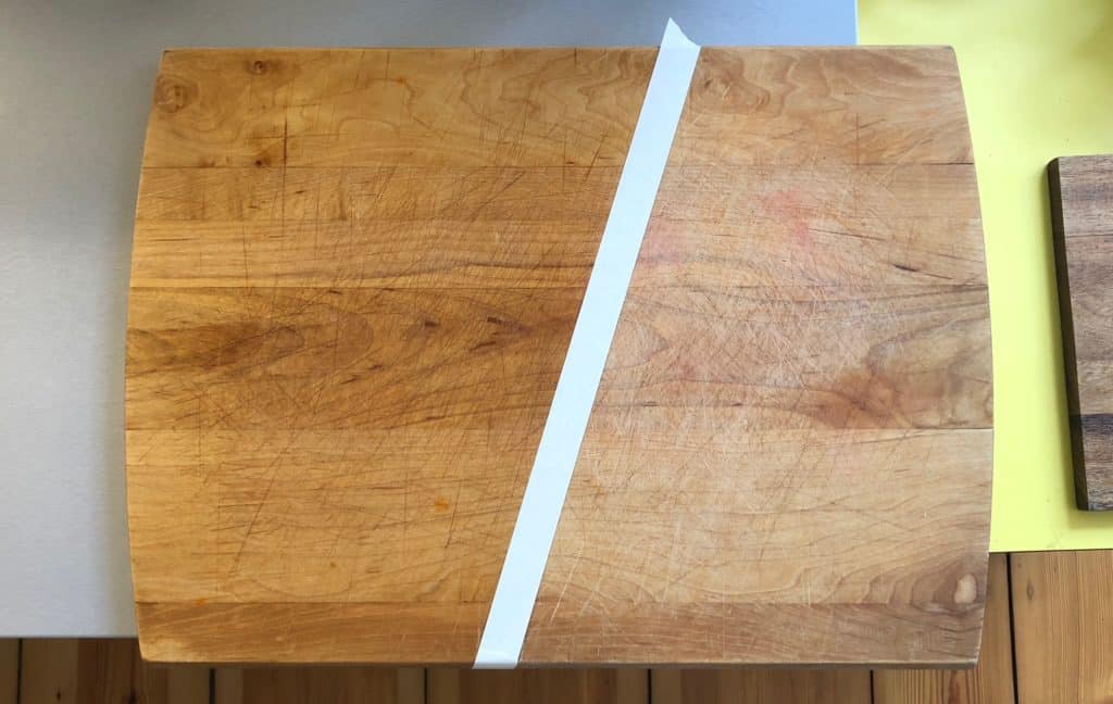 wood cutting board