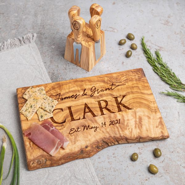 Handwritten Engraved Cutting Board