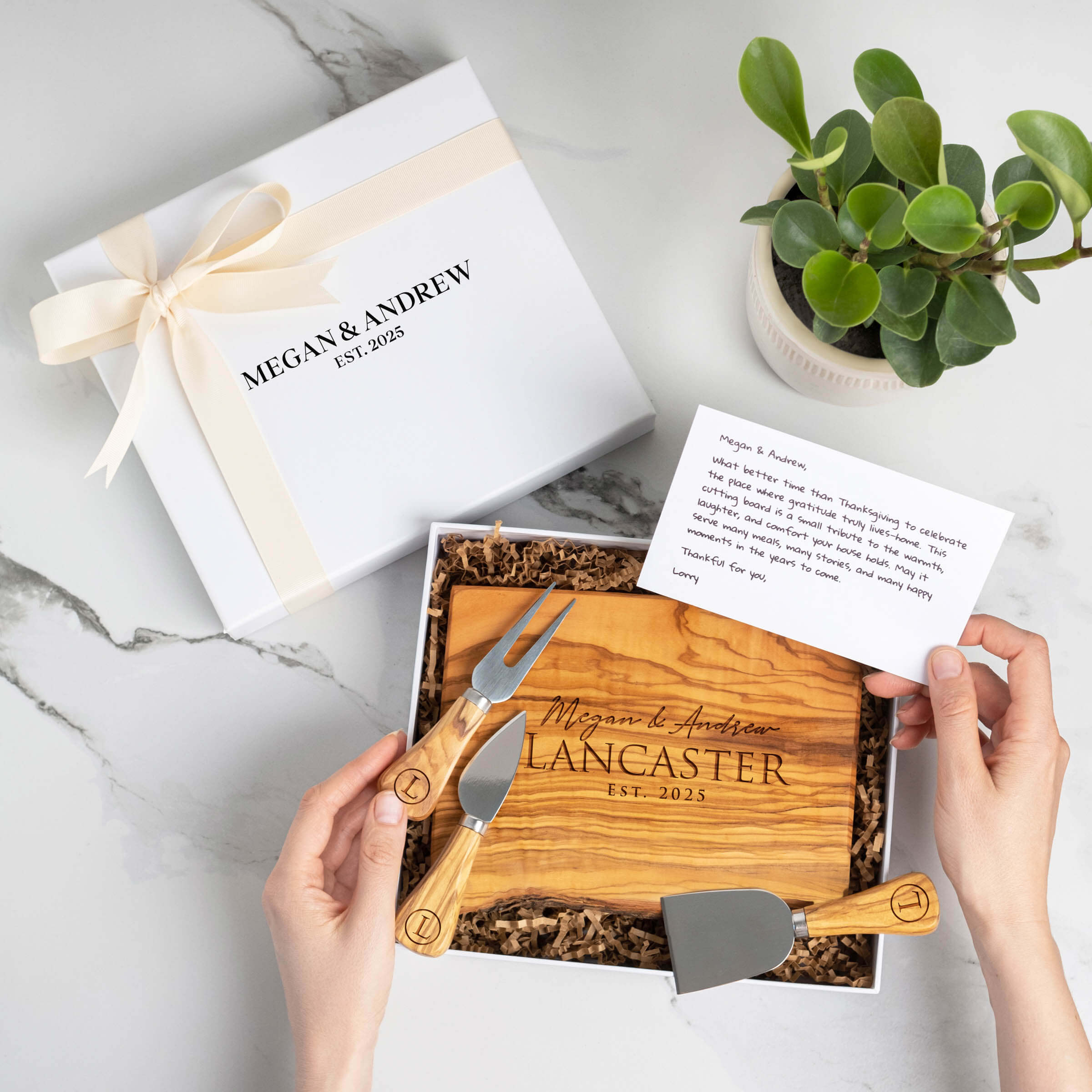 Personalized Charcuterie Gift Set