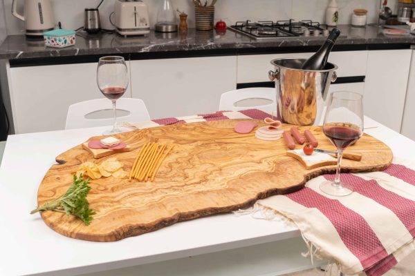 Extra Large Olive Wood Charcuterie Board – 24