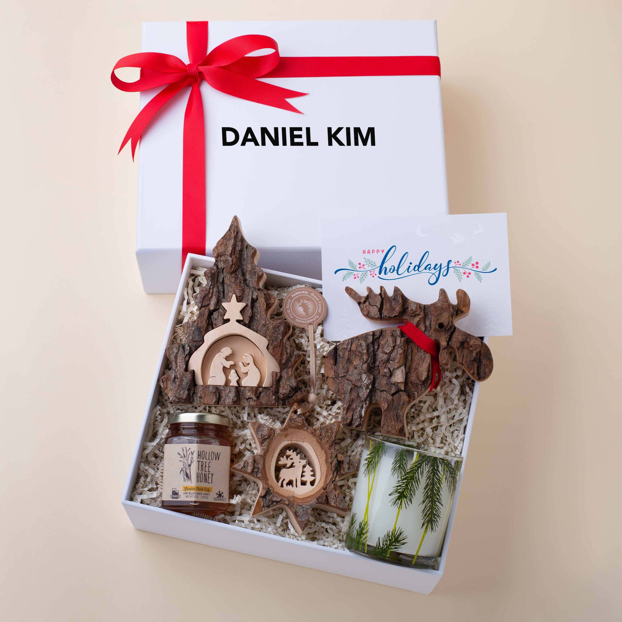 Rustic Holiday Gift Box