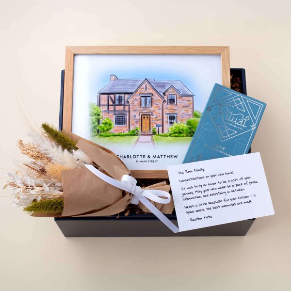 Personalized New Home Gift Box