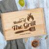 Master of the grill cutting board.
