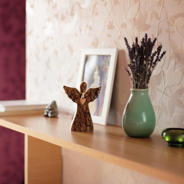 Natural Wood Angel & Wings
