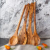Personalized Wooden Kitchen Utensils – Set of 4
