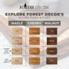 Explore forest decor board types.