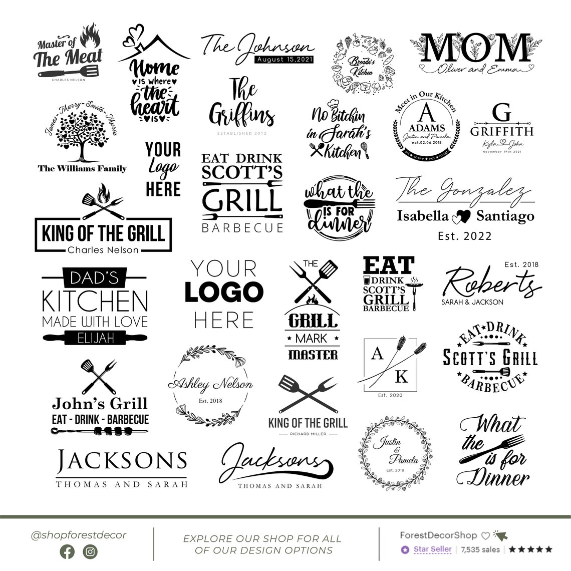 Personalized Logo Cutting Board Corner  BULK Small Business Promotion –  personalmementos
