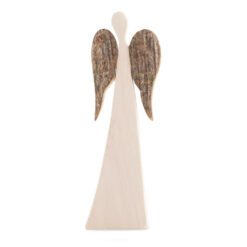 Rustic Wood Angel with Wings