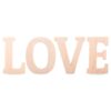 Wood Love Letters Cutout Sign