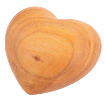 Natural 3D Wood Heart