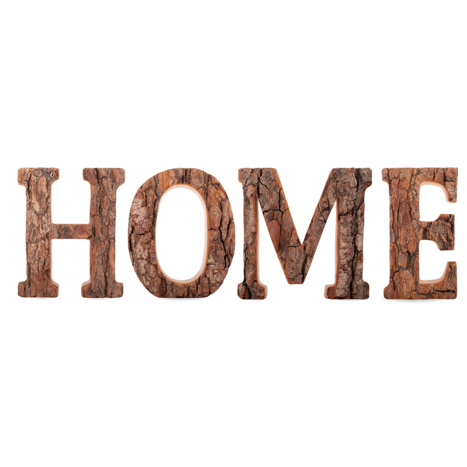 Wooden Home Letters Cutout Sign - Forest Decor