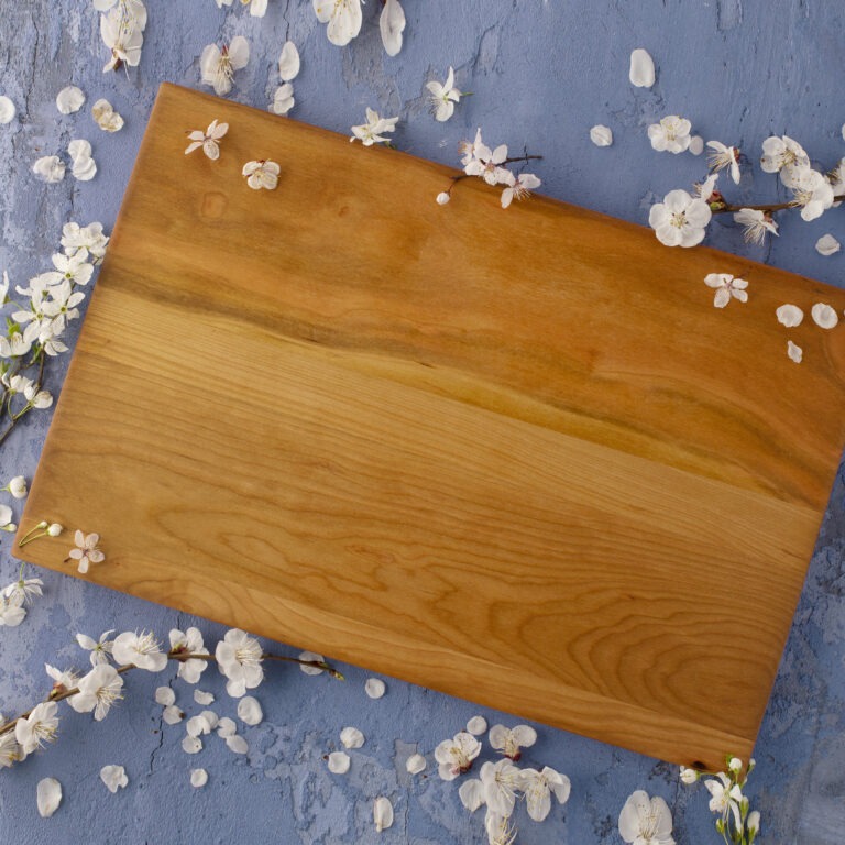 Cherry Wood Cutting Board - Forest Decor - Cherry Tree Wood Cutting Boards