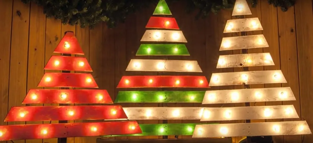 Lumber Christmas Tree