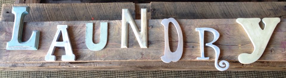 Wooden Letter Signs